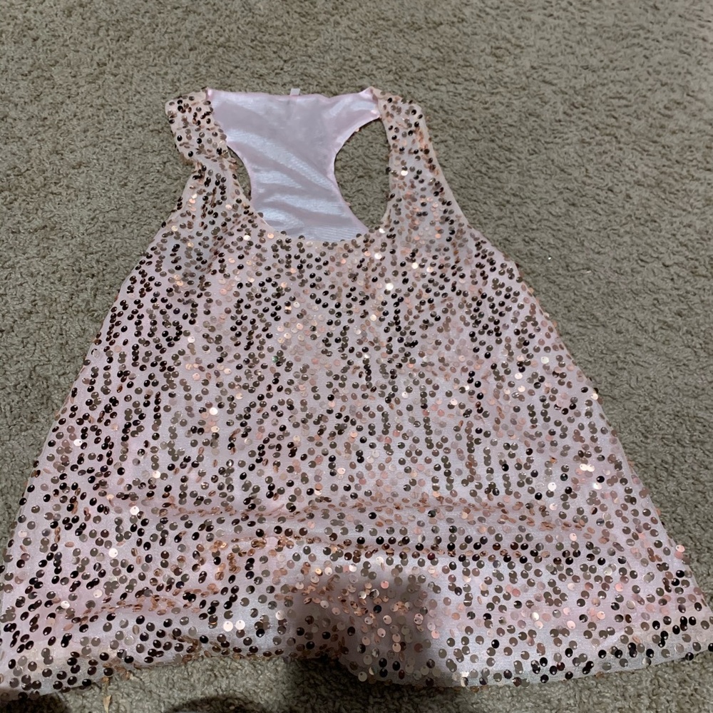 Bling loose tank top